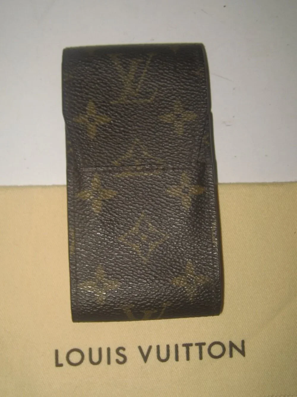 VINTAGE LOUIS VUITTON SLG CIGARETTE / LIP STICK CASE LV MONOGRAM MADE IN FRANCE